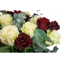 Kytice ekvádorských růží 80 cm